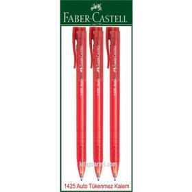 Faber Castell 6 Adet 1425 Auto Basmalı Tükenmez Kalem Seti