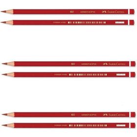 Faber Castell 6 Adet Kırmızı Kopya Kalemi