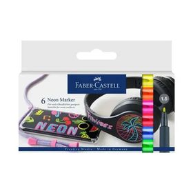 Faber Castell 6 Renk Neon Marker Kalem Seti