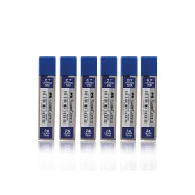 Faber Castell 6 Tüp 75 mm 2B 0.7 Kalem Ucu
