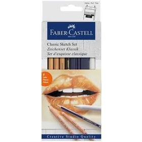 Faber Castell 6'lı Classic Sketch Kalem Seti