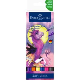 Faber Castell 6'lı Goldfaber Aqua Çift Uçlu Sanatsal Markör