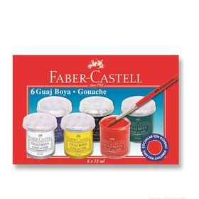 Faber Castell 6'lı Guaj Boya