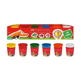 Faber Castell 6x100 gr Oyun Hamuru