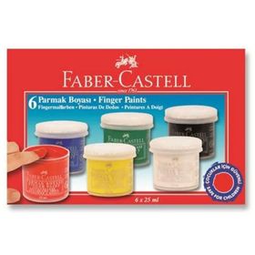 Faber-Castell 6x25 ml Parmak Boyası