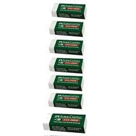 Faber Castell 7 Adet Beyaz Küçük Boy Silgi