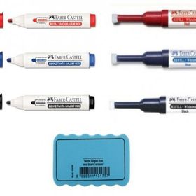 Faber Castell 7 Parça Doldurmalı Tahta Kalem Seti