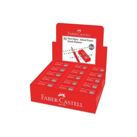 Faber-Castell 7005 30 Kauçuk Kırmızı Silgi