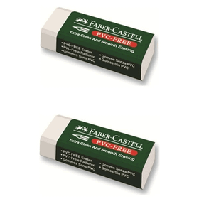 Faber Castell 7085/30 2 li Küçük Beyaz Silgi