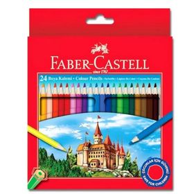 Faber Castell 73116524 24 Renk Kuru Boya Kalemi