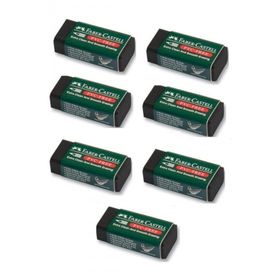 Faber Castell 7'li Siyah Küçük Boy Silgi