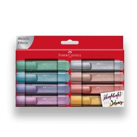 Faber Castell 8 Li Set N11.2700 Metalik Fosforlu Kalem