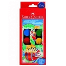 Faber Castell 8 Renk Küçük Boy Sulu Boya