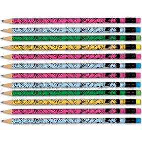 Faber Castell 8681241092201-12 2b 12'li Flowers Kurşun Kalem