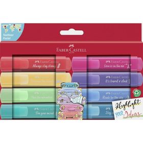 Faber-Castell 8li Pastel Renkler Fosforlu Kalem Seti