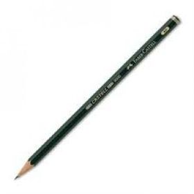 Faber Castell 9000 Seri Hb Dereceli Yeşil Renk Jumbo Kurşun Kalem
