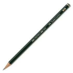 Faber-Castell 9000 Yeşil 5H Seri Dereceli Eskiz Çizim Kalemi