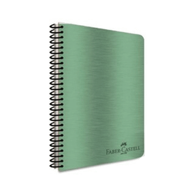 Faber Castell A4 80 Yaprak Kareli PP Kapak Metalik Spiralli Defter