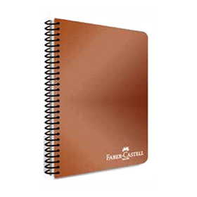 Faber Castell A4 80 Yaprak Kareli PP Kapak Metalik Spiralli Defter