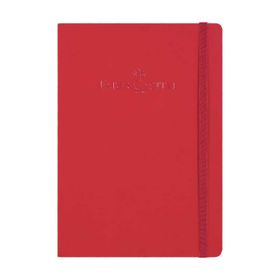 Faber-Castell A5 80 Yaprak Çizgili Suni Deri Defter