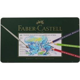 Faber Castell Aquarell Metal Kutu Tam Boy Kuru Boya