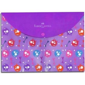 Faber-Castell Baskılı Çıtçıtlı Dosya