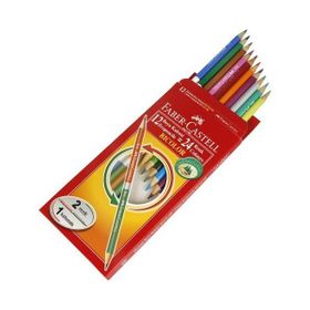 Faber-Castell Bicolor 24 Renk Boya Kalemi
