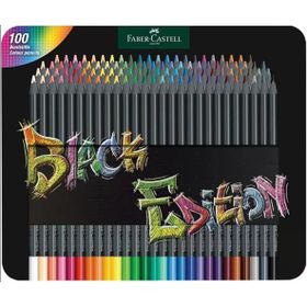 Faber Castell Black Edition 100 Renk Boya Kalemi