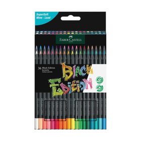 Faber Castell Black Edition 36 Renk Boya Kalemi