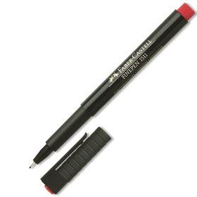 Faber-Castell BLS. Finepen 1511 0.4 mm Kırmızı Kalem