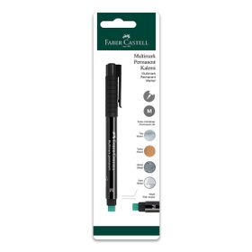 Faber Castell BLS Permanent K Siyah M Tekli Tükenmez Kalem