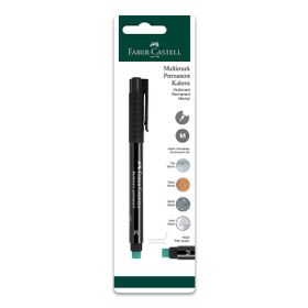 Faber Castell BLS Permanent K Siyah M Tekli Tükenmez Kalem