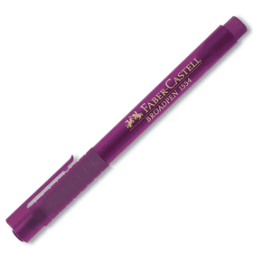 Faber-Castell Broadpen 1554 0.8 mm Magenta Keçeli Kalem