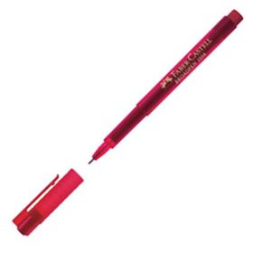 Faber-Castell Broadpen 1554 İnce Uç Magenta Keçeli Kalem