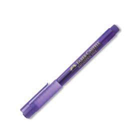 Faber Castell Broadpen 1554 Mor İnce Uç Keçeli Kalem