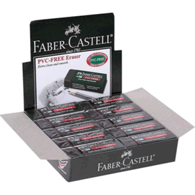 Faber Castell Büyük Boy 7089-20 Siyah Silgi