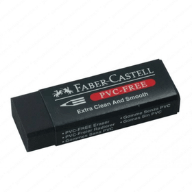 Faber Castell Büyük Boy 7089-20 Siyah Silgi