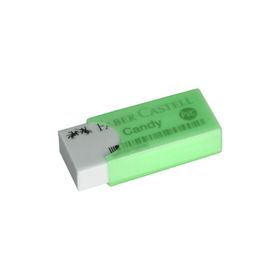 Faber Castell Candy Yeşil Kılıflı Beyaz Silgi