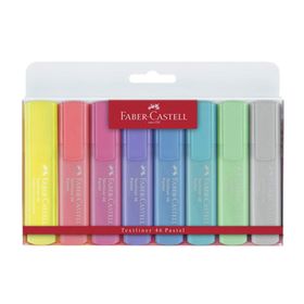 Faber Castell Canlı Pastel Renkler 8'li Fosforlu Kalem