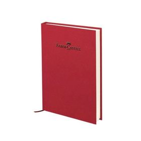 Faber-Castell Ciltli A5 140 Yaprak Düz Vişne Natural Defter