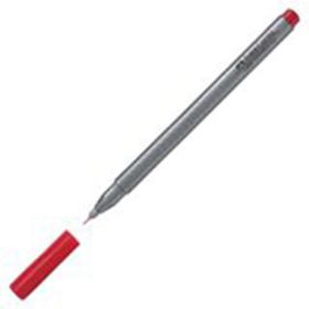 Faber Castell CM26 0,4 Kirmizi Grip Finepen Keçe Uçlu Kalem