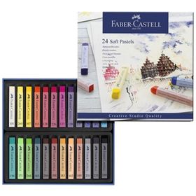 Faber Castell Creative Studio 24 Renk Soft Toz Pastel Boya
