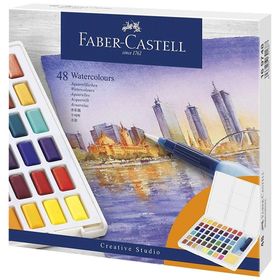 Faber Castell Creative Studio Tablet Sulu Boya Seti 48 Renk