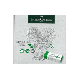 Faber Castell Doğa Dostu Büyük Silgi yeşil