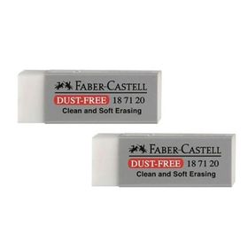 Faber-Castell Dust Free 2'li Silgi ve Kalemtraş