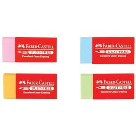 Faber Castell Dust Free 4 Adet Renkli Silgi