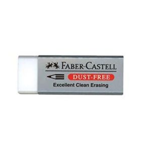 Faber Castell Dust Free Beyaz 20'li Öğrenci Silgisi
