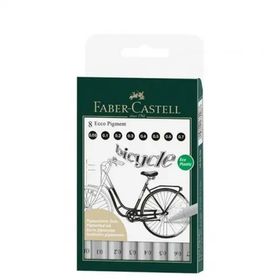 Faber Castell Ecco Pigment 8'li Teknik Çizim Kalemi