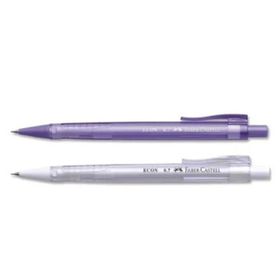 Faber Castell Econ 1343 0.7 mm 2 Adet (Mor-Beyaz) Versatil Kalem
