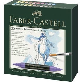 Faber Castell Faber-Castell Albrecht Dürer Suluboya Markörü 20'li